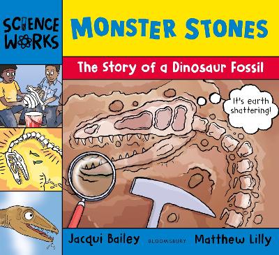 Monster Stones: The Story of a Dinosaur Fossil - Bailey, Jacqui