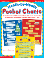 Month-By-Month Pocket Charts: 20 Knock-Your-Socks-Off Pocket-Chart Poems with Lessons That Take You Through the Year & Build Skills in Reading, Math, Science & More - SchifferDanoff, Valerie