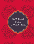 Monthly Bill Organizer: family organizer expense tracker notebook bill Colorado tracker bill book monthly 2019-2020