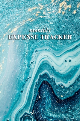 Monthly Expense Tracker: 22 Entries Per Page to Log Your Expenses Made with the Category of Your Choice + Page to Track Monthly Expenses for the Year, Expense Book, Blue Marble - Notebooks, Mpp