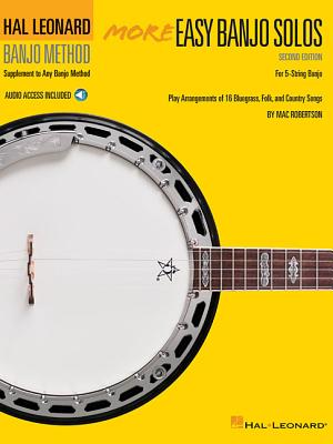 More Easy Banjo Solos - 2nd Edition: For 5-String Banjo - Robertson, Mac