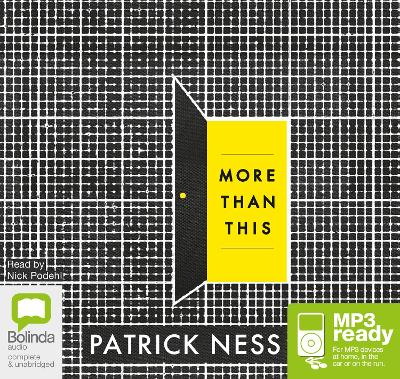 More Than This - Ness, Patrick, and Podehl, Nick (Read by)