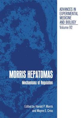 Morris Hepatomas - Morris, Harold (Editor)