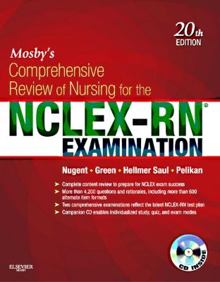 Mosby's Comprehensive Review of Nursing for the Nclex-Rn(r) Examination - Nugent, Patricia M, RN, Bs, MS, Edm, Edd, and Green, Judith S, RN, AA, Ba, Ma, and Hellmer Saul, Mary Ann, Bs, MS, PhD