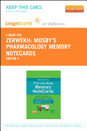 Mosby's Pharmacology Memory Notecards - Elsevier eBook on Vitalsource (Retail Access Card): Visual, Mnemonic, and Memory AIDS for Nurses