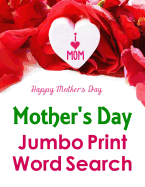 Mother's Day Jumbo Print Word Search
