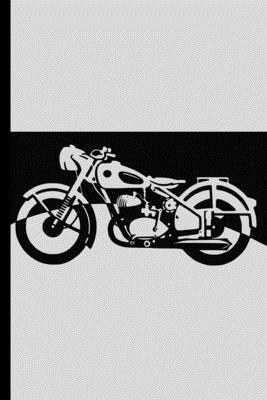 Motorcycle Notebook: Motorbike Themed Journal for Men, Boys, Women, Girls 120 Pages 6" x 9" - Productions, Aesthetic