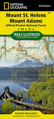 Mount St. Helens/Mount Adams (Gifford-Pinchot National Forest) - National Geographic Maps