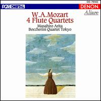 Mozart: 4 Flute Quartets - Boccherini Quartet Tokyo; Boccherini Quartet Tokyo; Hidemi Suzuki (baroque cello); Masahiro Arita (flute);...
