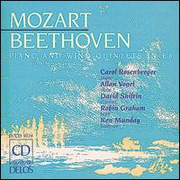 Mozart, Beethoven: Piano and Wind Quintets in E flat - Allan Vogel (oboe); David Shifrin (clarinet); Kenneth Munday (bassoon); Robin Graham (horn)