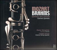 Mozart, Brahms: Clarinet Quintets - Arianna String Quartet; Eleanor Weingartner (clarinet)