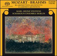 Mozart, Brahms: Clarinet Quintets - Christoph Streuli (violin); Guy Braunstein (violin); Karl-Heinz Steffens (clarinet); Richard Duven (cello);...