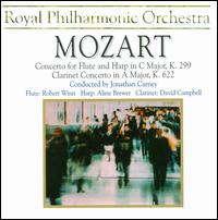 Mozart: Concerto for Flute & Harp K. 299; Clarinet Concerto K. 622 - Aline Brewer (harp); David Campbell (clarinet); Robert Winn (flute); Royal Philharmonic Orchestra; Jonathan Carney (conductor)