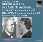 Mozart: Concerto KV 449; Brahms: Concerto No. 2, Op. 83