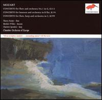 Mozart: Concertos for Flute, Bassoon & Harp - Charlotte Sprenkels (harp); Matthew Wilkie (bassoon); Thierry Fischer (flute); Chamber Orchestra of Europe