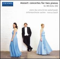 Mozart: Concertos for Two Pianos - Anna Walachowski (piano); Ines Walachowski (piano); Sinfonieorchester Aachen; Marcus Bosch (conductor)