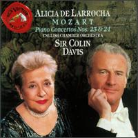 Mozart: Concertos Nos. 23 & 24 - Alicia de Larrocha (piano); English Chamber Orchestra (chamber ensemble); Colin Davis (conductor)