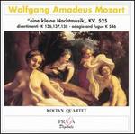 Mozart: Eine kleine Nachtmusik; Divertimenti K. 136 - 138; Adagio and fugue K 546 - Jiri Hudec (double bass); Kocian Quartet