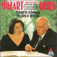 Mozart/Grieg: Piano Sonatas - Elisabeth Leonskaja (piano); Sviatoslav Richter (piano)