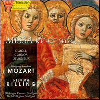 Mozart: Mass in C minor, K417a - Christiane Oelze (soprano); Ibolya Verebits (soprano); Oliver Widmer (bass); Scot Weir (tenor);...