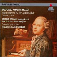 Mozart: Missa solemnis "Waisenhausmesse"; Exsultate, Jubilate - Barbara Bonney (soprano); Hkan Hagegrd (baritone); Jadwiga Rappe (alto); Josef Protschka (tenor);...