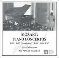 Mozart: Piano Concertos, K238, K271, K365, K466, K467 - Alfred Brendel (piano); Imogen Cooper (piano); Academy of St. Martin in the Fields; Neville Marriner (conductor)