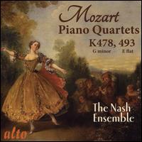 Mozart: Piano Quartet in G minor, K478; Piano Quartet in E flat, K493 - Nash Ensemble