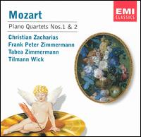 Mozart: Piano Quartets Nos. 1 & 2 - Christian Zacharias (piano); Frank Peter Zimmermann (violin); Tabea Zimmermann (viola); Tilmann Wick (cello)