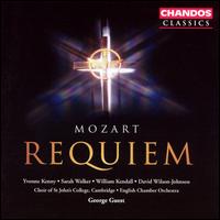 Mozart: Requiem - David Wilson-Johnson (bass); Philip Kenyon (organ); Sarah Walker (mezzo-soprano); William Kendall (tenor);...