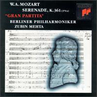 Mozart: Serenade "Gran Partita" - Berlin Philharmonic Orchestra; Zubin Mehta (conductor)