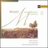 Mozart: Sinfonia Concertante K364; Concertone K190 - Gonzalo X. Ruiz (oboe); Monica Huggett (violin); Pavlo Beznosiuk (viola); Pavlo Beznosiuk (violin); Sarah Freiberg (cello);...