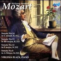 Mozart: Sonata No. 14; Sonata No. 13; Sonata No. 12; Sonata No. 8 - Virginia Black (piano)