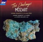 Mozart: String Quartet in D minor K421; String Quintet in D K593 - Bernard Gregor-Smith (cello); Louise Williams (viola); Peter Cropper (violin); Robin Ireland (viola); Ronald Birks (violin);...