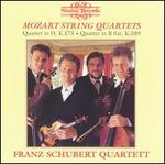 Mozart: String Quartets, K575 & K589 - Franz Schubert Quartett