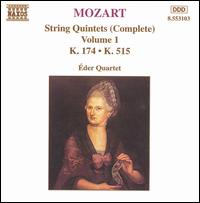 Mozart: String Quintets (Complete), Vol. 1 - Eder Quartet