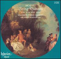Mozart: String Quintets - Salomon String Quartet; Simon Whistler (viola)