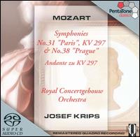 Mozart: Symphonies Nos. 31 ("Paris") & 38 ("Prague")  - Royal Concertgebouw Orchestra; Josef Krips (conductor)