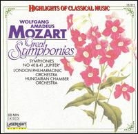 Mozart: Symphonies Nos. 40-41 - Hungarian Chamber Orchestra (chamber ensemble); London Philharmonic Orchestra