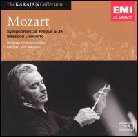 Mozart: Symphony Nos. 38 & 39; Bassoon Concerto K.191 - Gunter Piesk (bassoon); Berlin Philharmonic Orchestra; Herbert von Karajan (conductor)