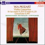 Mozart: Violin Concertos, K.207/K.211/Concertone, K.190