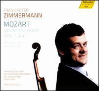 Mozart: Violin Concertos Nos. 1, 3, 4; Rondo, K. 373; Adagio, K. 261 - Frank Peter Zimmermann (violin); Bavarian Radio Chamber Orchestra; Radoslaw Szulc (conductor)