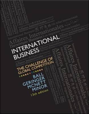MP International Business with Cesim Global Challenge Simulation Access Card - Ball, Donald A, and Geringer, Michael, Professor, and Minor, Michael S