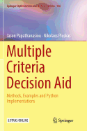 Multiple Criteria Decision Aid: Methods, Examples and Python Implementations