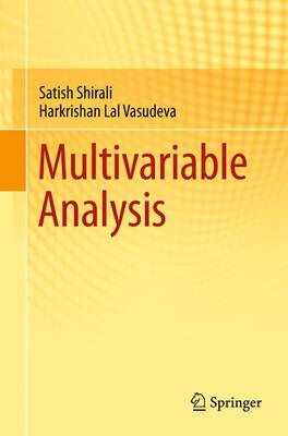 Multivariable Analysis - Shirali, Satish, and Vasudeva, Harkrishan Lal