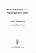 Multivariate Analysis--VI: Proceedings of the Sixth International Symposium on Multivariate Analysis - Krishnaiah, Paruchuri R