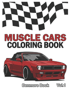 Muscle Cars: Coloring books, Classic Cars, Trucks, Planes Motorcycle and Bike (Dover History Coloring Book) (Volume 1)