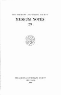 Museum Notes 29 (1984)