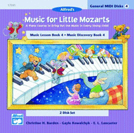 Music for Little Mozarts, Book 4: Music Lesson Book, Music Discovery Book