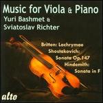 Music for Viola & Piano