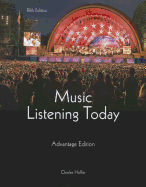Music Listening Today: Advantage Edition